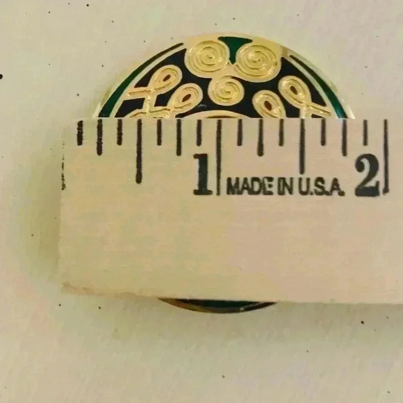 TARA Enameled Brooch, Book of Kells, Made in Dublin, Ireland - Picture 5 of 5